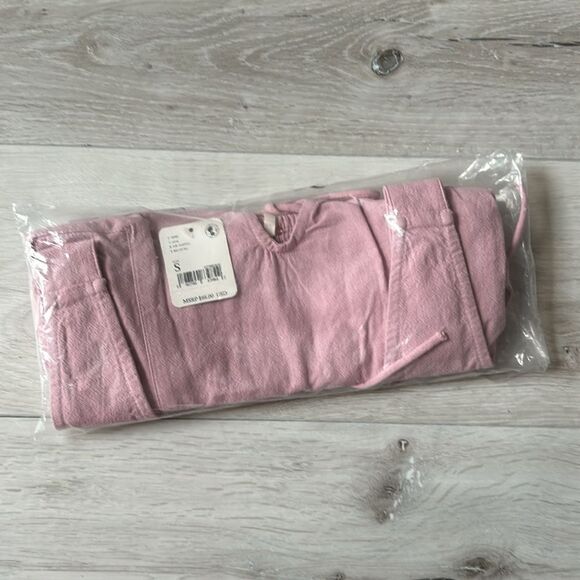 Free People Mika Tank Solid Pink Small NWT‎ in packaging - Picture 4 of 6